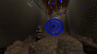 Screenshot of the Minecraft Bedrock Marketplace product Portals+ created by Mine-North.