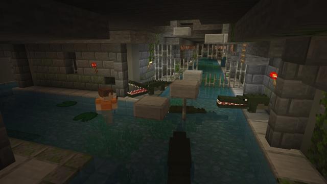 Screenshot of the Minecraft Bedrock Marketplace product Prison Break created by Mine-North.