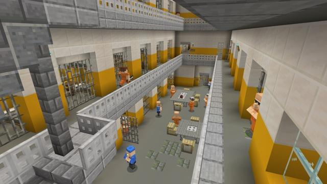 Screenshot of the Minecraft Bedrock Marketplace product Prison Break created by Mine-North.