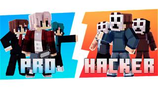 Thumbnail of the Minecraft Bedrock Marketplace product Pro Vs Hacker created by Mine-North.