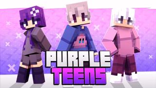 Thumbnail of the Minecraft Bedrock Marketplace product Purple Teens created by Mine-North.
