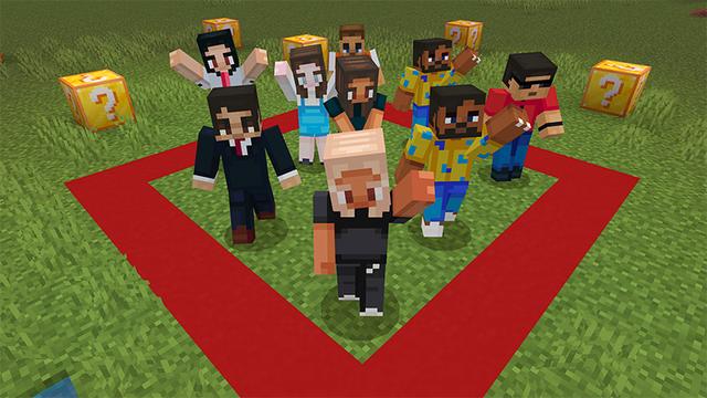 Screenshot of the Minecraft Bedrock Marketplace product Red Circle created by Mine-North.