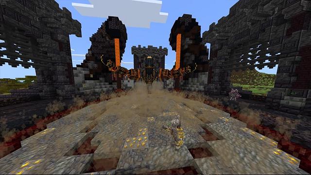 Screenshot of the Minecraft Bedrock Marketplace product Rise of Horror created by Mine-North.