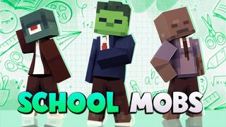 Thumbnail of the Minecraft Bedrock Marketplace product School Mobs created by Mine-North.