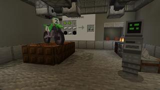 Screenshot of the Minecraft Bedrock Marketplace product Secret Bunker created by Mine-North.