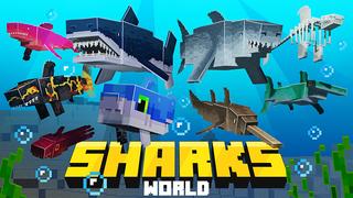 Thumbnail of the Minecraft Bedrock Marketplace product Sharks World created by Mine-North.