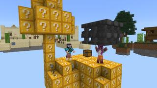 Screenshot of the Minecraft Bedrock Marketplace product Skyblock Bundle created by Mine-North.