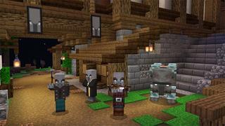 Screenshot of the Minecraft Bedrock Marketplace product Skyblock Elytra Challenge created by Mine-North.