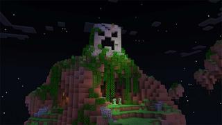 Screenshot of the Minecraft Bedrock Marketplace product Skyblock Elytra Challenge created by Mine-North.