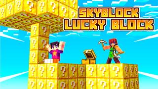 Thumbnail of the Minecraft Bedrock Marketplace product Skyblock Luckyblock created by Mine-North.