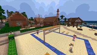 Screenshot of the Minecraft Bedrock Marketplace product Skyblock Texture Pack created by Mine-North.