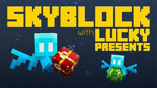 Thumbnail of the Minecraft Bedrock Marketplace product Skyblock with Lucky Presents created by Mine-North.