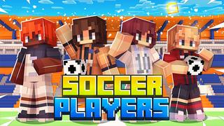 Thumbnail of the Minecraft Bedrock Marketplace product Soccer Players created by Mine-North.