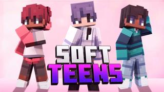 Thumbnail of the Minecraft Bedrock Marketplace product Soft Teens created by Mine-North.