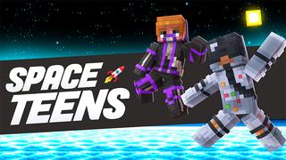 Thumbnail of the Minecraft Bedrock Marketplace product Space Teens created by Mine-North.