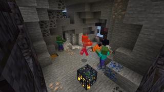 Screenshot of the Minecraft Bedrock Marketplace product Spawner Skyblock created by Mine-North.