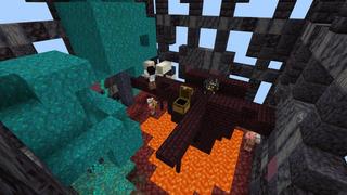 Screenshot of the Minecraft Bedrock Marketplace product Spawner Skyblock created by Mine-North.