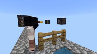 Screenshot of the Minecraft Bedrock Marketplace product Spawner Skyblock created by Mine-North.