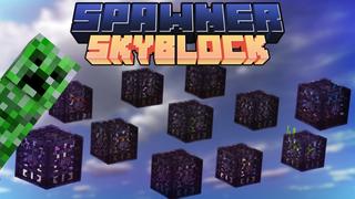 Thumbnail of the Minecraft Bedrock Marketplace product Spawner Skyblock created by Mine-North.