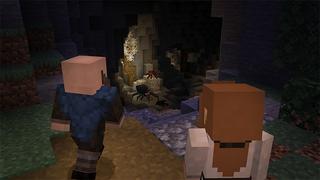 Screenshot of the Minecraft Bedrock Marketplace product Spider Dungeon created by Mine-North.