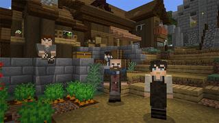 Screenshot of the Minecraft Bedrock Marketplace product Spider Dungeon created by Mine-North.