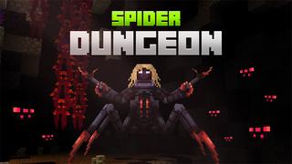 Thumbnail of the Minecraft Bedrock Marketplace product Spider Dungeon created by Mine-North.
