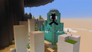 Screenshot of the Minecraft Bedrock Marketplace product Spiral Parkour created by Mine-North.