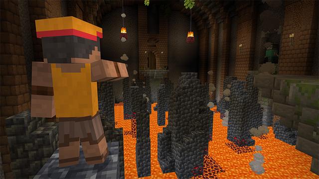 Screenshot of the Minecraft Bedrock Marketplace product Steal the DIAMONDS created by Mine-North.