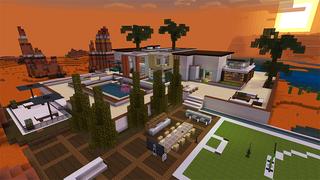 Screenshot of the Minecraft Bedrock Marketplace product Streaming House created by Mine-North.