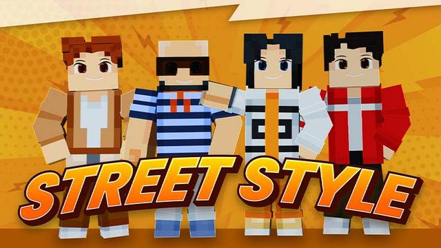 Thumbnail of the Minecraft Bedrock Marketplace product Street Style created by Mine-North.