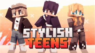 Thumbnail of the Minecraft Bedrock Marketplace product Stylish Teens created by Mine-North.