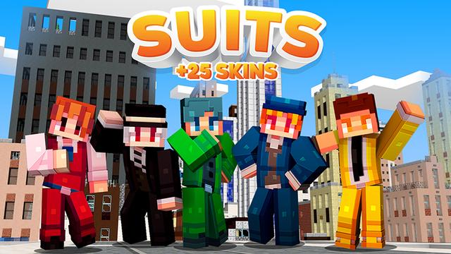 Thumbnail of the Minecraft Bedrock Marketplace product Suits created by Mine-North.
