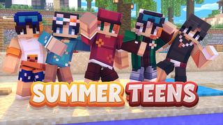 Thumbnail of the Minecraft Bedrock Marketplace product Summer Teens created by Mine-North.