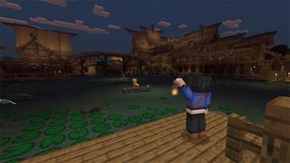 Screenshot of the Minecraft Bedrock Marketplace product Swamp created by Mine-North.