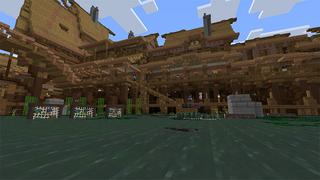 Screenshot of the Minecraft Bedrock Marketplace product Swamp created by Mine-North.
