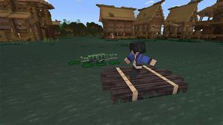 Screenshot of the Minecraft Bedrock Marketplace product Swamp created by Mine-North.