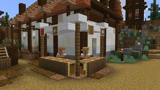 Screenshot of the Minecraft Bedrock Marketplace product Taiga Village created by Mine-North.