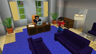 Screenshot of the Minecraft Bedrock Marketplace product The White House created by Mine-North.