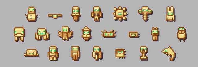 Panorama of the Minecraft Bedrock Marketplace product Totems created by Mine-North.