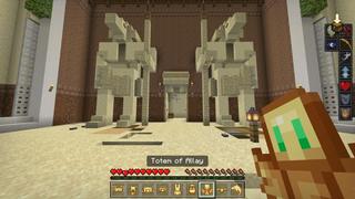 Screenshot of the Minecraft Bedrock Marketplace product Totems created by Mine-North.