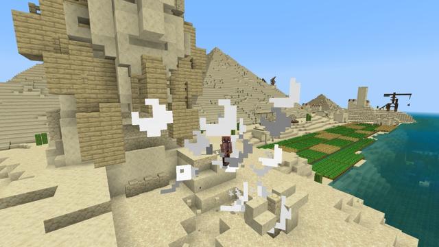 Screenshot of the Minecraft Bedrock Marketplace product Totems created by Mine-North.