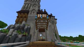Screenshot of the Minecraft Bedrock Marketplace product Tower Castle created by Mine-North.