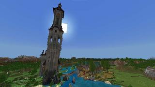 Screenshot of the Minecraft Bedrock Marketplace product Tower Castle created by Mine-North.
