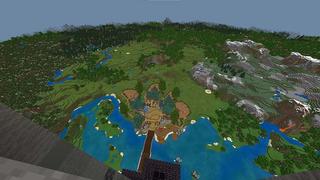 Screenshot of the Minecraft Bedrock Marketplace product Tower Castle created by Mine-North.