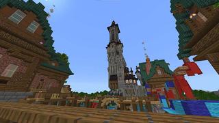 Screenshot of the Minecraft Bedrock Marketplace product Tower Castle created by Mine-North.