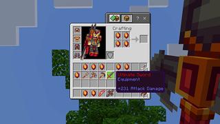 Screenshot of the Minecraft Bedrock Marketplace product Ultimate Items created by Mine-North.
