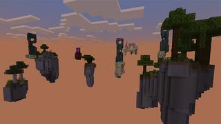 Screenshot of the Minecraft Bedrock Marketplace product Ultimate One Block created by Mine-North.