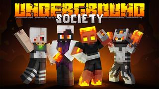 Thumbnail of the Minecraft Bedrock Marketplace product Underground Society created by Mine-North.