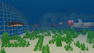 Screenshot of the Minecraft Bedrock Marketplace product Underwater Base created by Mine-North.