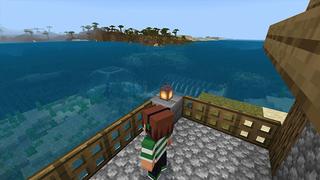 Screenshot of the Minecraft Bedrock Marketplace product Underwater Base created by Mine-North.